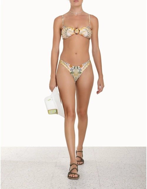 Ring Bikin One-Piece Midi Dress Swimsuit