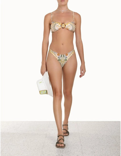 Ring Bikin One-Piece Midi Dress Swimsuit